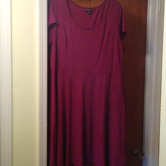 torrid Dresses & Skirts - Torrid Red Knee Length Dress Size 2
